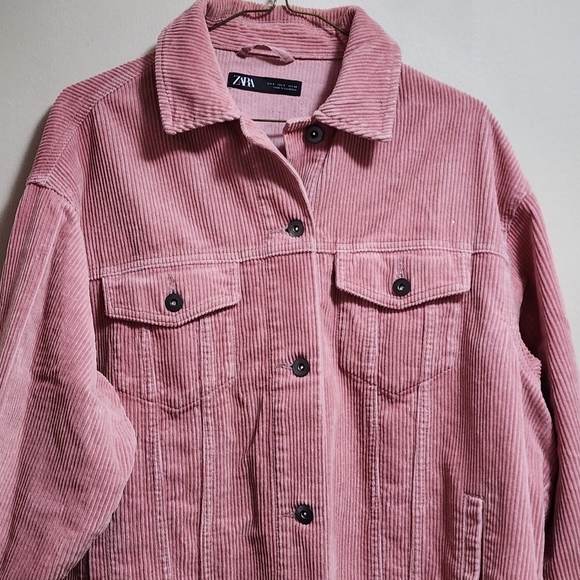 Pink Corduroy Jacket - Picture 3 of 6